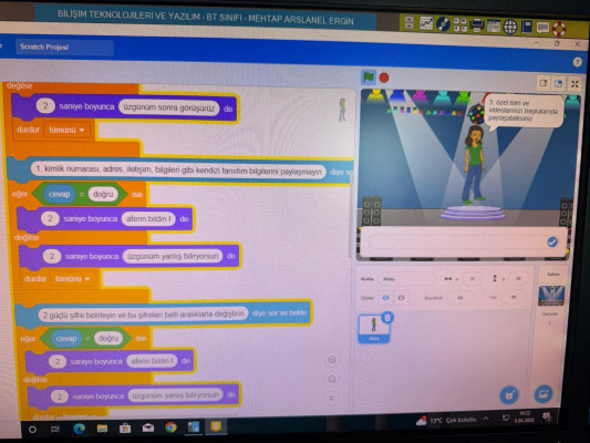 KİM VERİLERİNİ KORUYABİLİR? YARIŞMASI